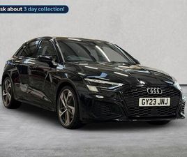 AUDI A3 SPORTBACK 35 TFSI AUDI A3 1.5 TFSI 35 EDITION 1 SPORTBACK 5DR PETROL S TRONIC EURO 6 (S/S) (150 PS)