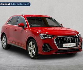 AUDI Q3 1.5 TFSI COD 35 S LINE SUV 5DR PETROL S TRONIC EURO 6 (S/S) (150 PS)
