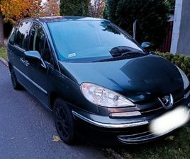 PEUGEOT 807 PEUGEOT 807 2.0 120KM 7 OSOBOWY + DODATKOWA TABLICA