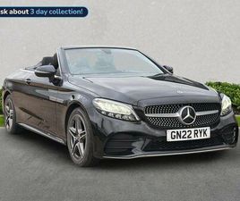 MERCEDES CLASSE C CABRIOLET C 200 MERCEDES-BENZ C-CLASS C200 AMG LINE EDITION 2DR 9G-TRONIC