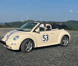 VW NEW BEETLE CABRIO 1.9 TDI IM HERBIE DESIGN NR. 53 TAUSCH GOLF