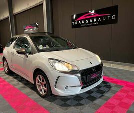 DS DS 3 CABRIOLET PURETECH 110CV S&S EAT6 ULTRA PRESTIGE + INTÉRIEUR CUIR + SIÈGE CONDUCTEUR CHAUFFANT + CAMÉRA DE RECUL