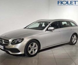 MERCEDES-BENZ CLASSE E STATION WAGON 220 D 4MATIC AUTO EXCLUSIVE DEL 2017 USATA A CONCESIO