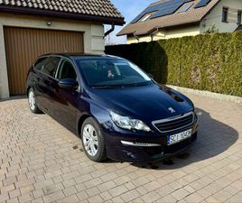 PEUGEOT 308 SW ACTIVE S&S 1.6 HDI • KAMERA • PANORAMA • HAK JASIENICA • OLX.PL