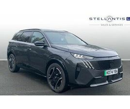 PEUGEOT 5008 SUV 73KWH GT SUV 5DR ELECTRIC AUTO (210 PS)