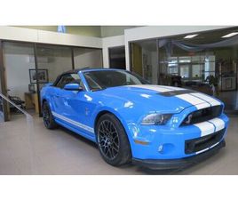 FORD MUSTANG CABRIOLET SHELBY GT500 SHELBY GT500 CONVERTIBLE