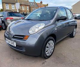 2004 NISSAN MICRA 1.5 DCI 65 S 5DR HATCHBACK DIESEL MANUAL