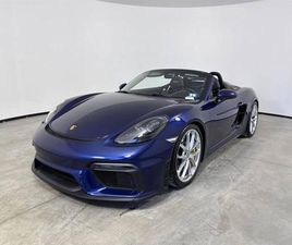 CERTIFIED 2020 PORSCHE 718 SPYDER
