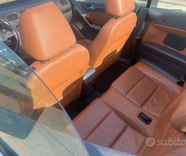 VOLKSWAGEN GOLF CABRIOLET GOLF CABRIOLET 1.6 TDI PERFETTA