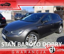 SEAT LEON SEAT LEON III STYLE 1.6 TDI 110 KM KLIMATRONIC NAVI FULL LED FULLLINK PDC KREDYT