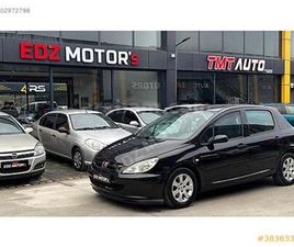 GALERIDEN PEUGEOT 307 1.6 ENVY 2004 MODEL ZONGULDAK 203.000 KM SIYAH - 38363359 | ARABAM.COM