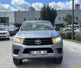 GALERIDEN TOYOTA HILUX 2.4 D-4D 4X2 ADVENTURE 2015 MODEL İZMIR 245.000 KM GRI - 38350551 | ARABAM.COM