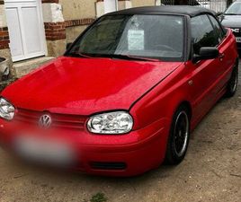 VOLKSWAGEN GOLF CABRIOLET GOLF 4 CABRIOLET