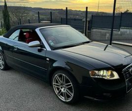AUDI S4 CABRIOLET 4.2 V8 344CH – 108 000 KM – SUIVI COMPLET – TRÈS BEL ÉTAT