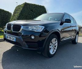 BMW X3 2.0D BMW X3 (F25) 18D 2.0D 150 CV / EDITION LUXE CAMÉRA, BVA, CUIR