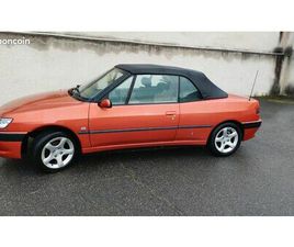PEUGEOT 306 CABRIOLET 1.6 90 CV CAPOTE À CHANGER CT ET CG OK