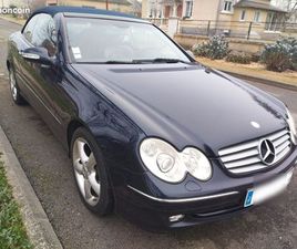 MERCEDES CLK CABRIOLET CLK 240 MERCEDES CLK 240 II CABRIOLET BIOÉTHANOL HOMOLOGUÉ