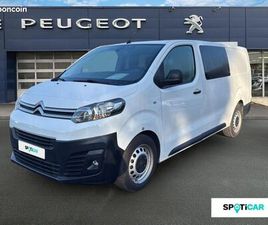 CITROËN JUMPY CABINE APPROFONDIE CAB XL BLUEHDI 120 BVM6 CLUB 340 NM