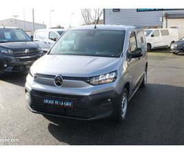 CITROËN BERLINGO III (2) VAN TAILLE M 650KG BLUE-HDI 130 S&S EAT8 , CAMÉRA DE RECUL, ANDROID AUTO, CABINE EXTENSO SORTIE LE 31/01/2026 , 10 KILOMÈTRES , 20 000 