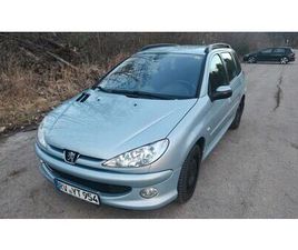 PEUGEOT 206 SW (2005) 1.6 DIESEL (NEUER ZAHNRIEMEN)