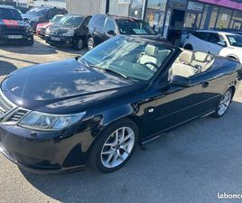 SAAB 9-3 1.9 TID 150 VEKTOR BVA TOUTES OPTS NOIRE CUIR BEIGE GARANTIE 12 M