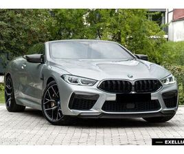 BMW M8 CABRIOLET 4.4 V8 625CV PACK COMPETITION M - TVA RÉCUPÉRABLE - M DRIVER'S - BOWERS & WILKINS - FULL - LEASING A PARTIR DE 1100 TTC