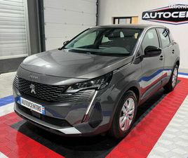 PEUGEOT 3008 1.5 BLUE-HDI 130 CH EAT 8 ACTIVE PACK DE 1 ERE MAIN EN BOITE AUTOMATIQUE / CARPLAY / CAMERA DE RECUL / GARANTIE