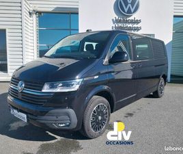 VOLKSWAGEN TRANSPORTER T6.1 53 900 HT - VOLKSWAGEN TRANSPORTER T6.1 CAB APPRO DEMONTABLE L2H1 2L TDI 150 CH 2.8T PACK BUSINESS PLUS DSG7