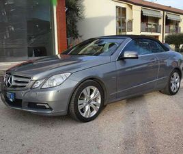 MERCEDES CLASSE E CABRIO E 350 - A207 CABRIO CDI BE AVANTGARDE