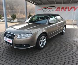 AUDI A4 1,9 TDI,85KW,S-LINE,ČR,KOLA SEDAN - SEDAN NAFTA