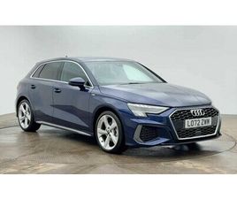 AUDI A3 2022 (72) 35 TFSI S LINE 5DR S TRONIC