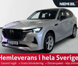 MAZDA CX-60 PHEV HOMURA BOSE PVÄRM 360° SKINN PANO SOV MOMS