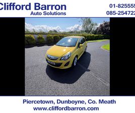 2014 VAUXHALL CORSA NEW NCT! 1.4 I SRI AIR CONDITIONING 100PS 3DR