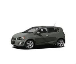 USED 2013 CHEVROLET SONIC LT