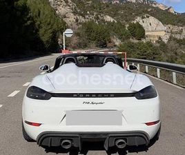 PORSCHE 718 BOXSTER SPYDER PORSCHE 718 SPYDER