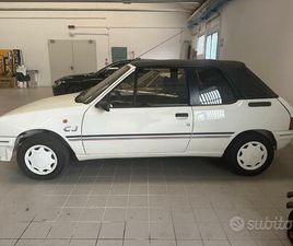 PEUGEOT 205 CABRIOLET PEUGEOT 205 CJ CABRIOLET