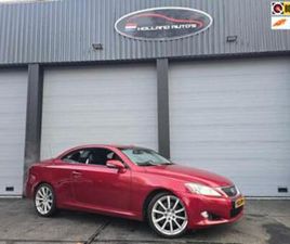 LEXUS IS IS 350C LEXUS LEXUS IS 350C CABRIO, UNIEK MET DE 3.5 V6 MOTOR, 310PK — LEXUS — MARKTPLAATS