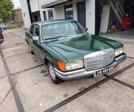 MERCEDES CLASSE S 350 SE MERCEDES-BENZ S-KLASSE 3.5 350 SE 1975 GROEN — MERCEDES-BENZ — MARKTPLAATS