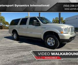 2002 FORD EXCURSION XLT – 7.3L POWER STROKE DIESEL – 4X4 SILVER