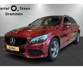 MERCEDES-BENZ C-KLASSE 350TE / LUFTFJÆRING / DAB / HENGERFESTE / 2017, 106 768 KM, KR 199 900,-