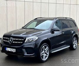 MERCEDES GLS 500, CENA 34 950 €. MERCEDES-BENZ GLS550 4.7 BENZĪNS V8 TĪRA PERFEKTĀ 4X4, - SLUDINĀJUMI