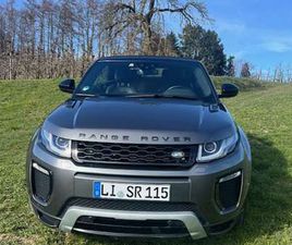 LAND ROVER RANGE ROVER EVOQUE CABRIO TD4 LAND ROVER RANGE ROVER EVOQUE RANGE ROVER EVOQUE CABRIO TD4 SE DYNAMIC