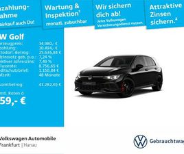 VOLKSWAGEN GOLF GTI CLUBSPORT GOLF VIII 2.0 TSI DSG GTI CLUBSPORT NAVI IQ.LIGHT ACC LANEASSIST