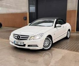 MERCEDES CLASSE E CABRIOLET E 220 ② MERCEDES E220CDI CABRIOLET 163CV — MERCEDES-BENZ — 2EMEMAIN