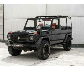 ② MERCEDES G300 GD PUCH CABRIO (1986)- BROWN LEATHER - 8 SEATS — MERCEDES-BENZ — 2EMEMAIN
