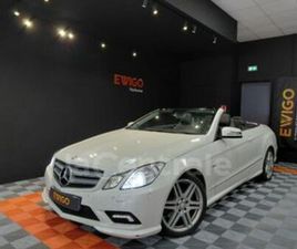 MERCEDES CLASSE E CABRIO E 350 IV CABRIOLET 350 CDI BLUEEFFICIENCY EXECUTIVE BA7 7G-TRONIC PLUS