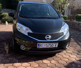 NISSAN NOTE 1.5 DCI, 2016, 68.000 KM, REGISTRIRAN GODINU DANA, HR AUTO, 2016 GOD.