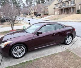 2010 INFINITI G37 CONVERTIBLE