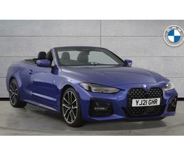 BMW 4 SERIES 420D M SPORT CONVERTIBLE 2.0 2DR