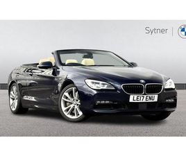 BMW 6 SERIES 650I SPORT CONVERTIBLE 4.4 2DR